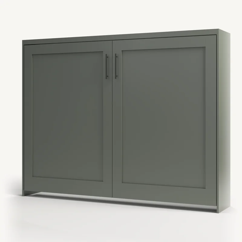 Horizontal Shaker in Pewter Green