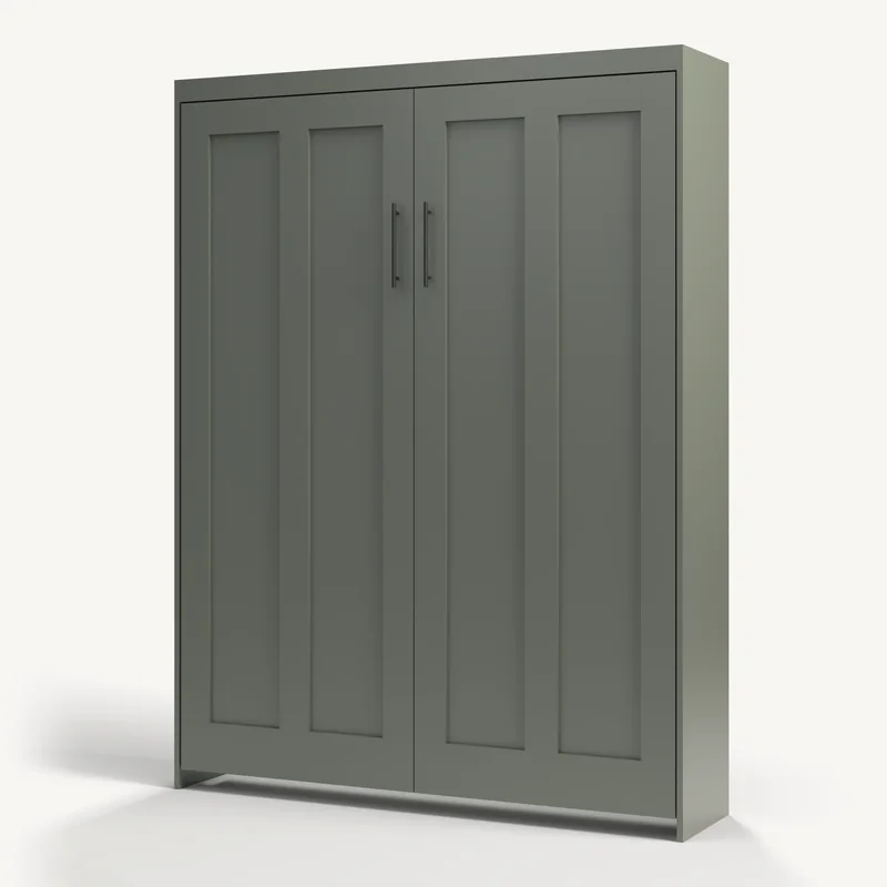 Vertical Double Shaker in Pewter Green