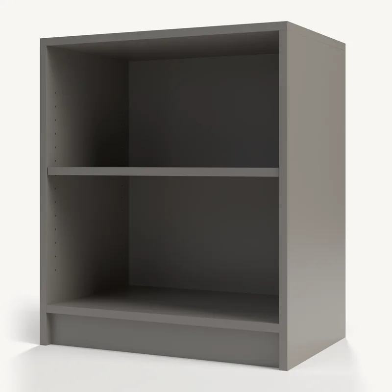 Horizontal Open Shelves side cabinet in Dovetail