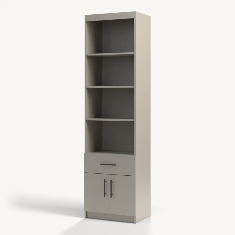 Vertical Doors with a Drawer Over side cabinet in Dovetail