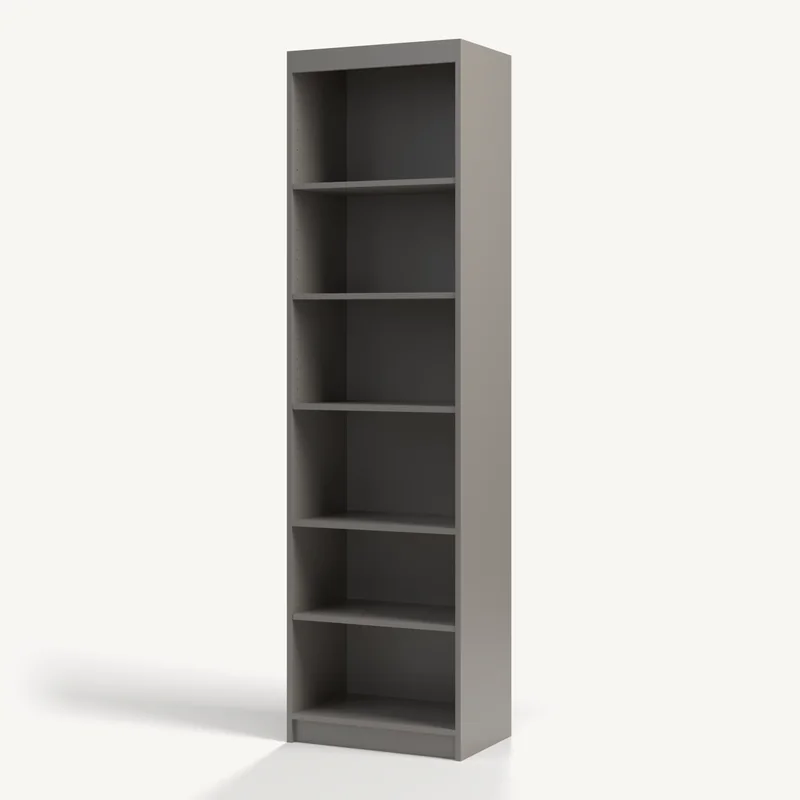 Vertical Open Shelves side cabinet in Dovetail