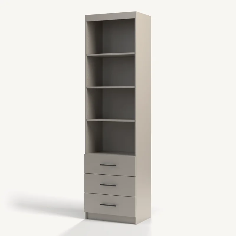 Vertical Three Drawers side cabinet in Dovetail